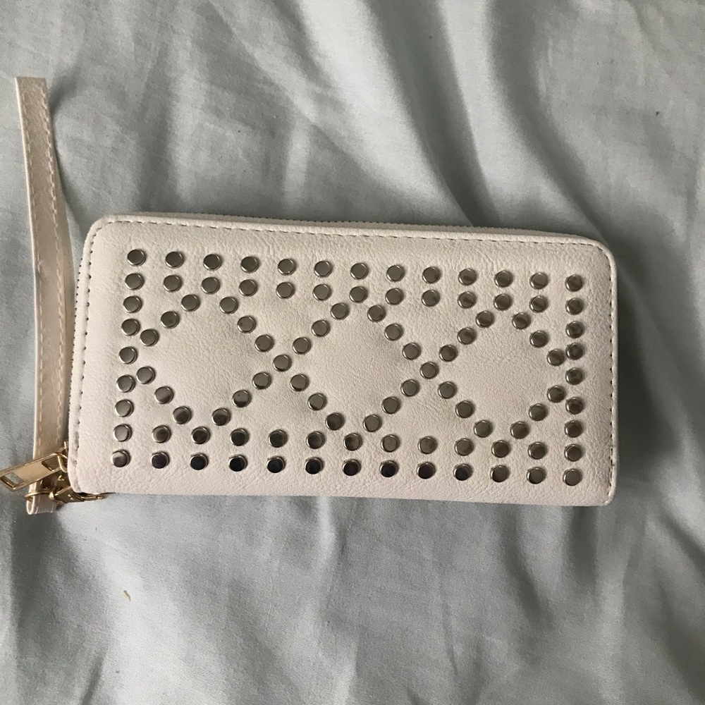 Cute Embellished Wristlet